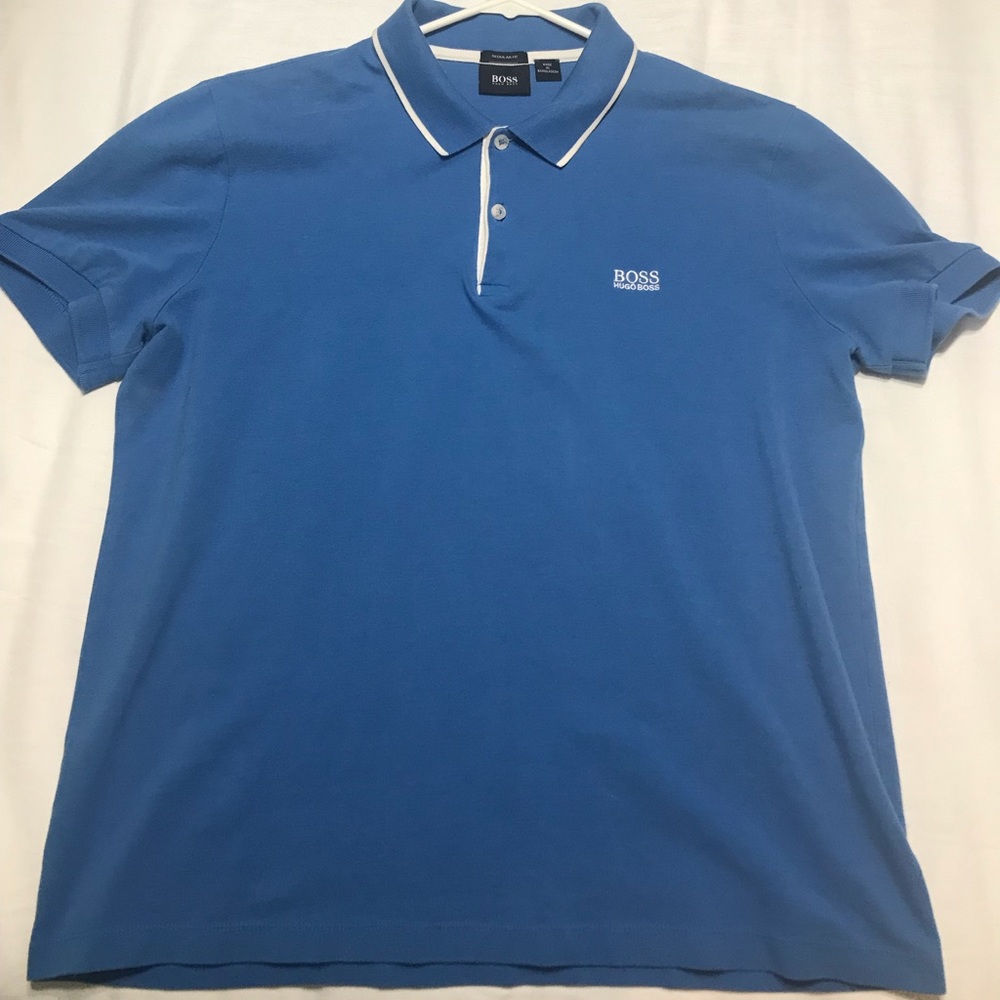 HUGO BOSS MENS POLO SHIRT